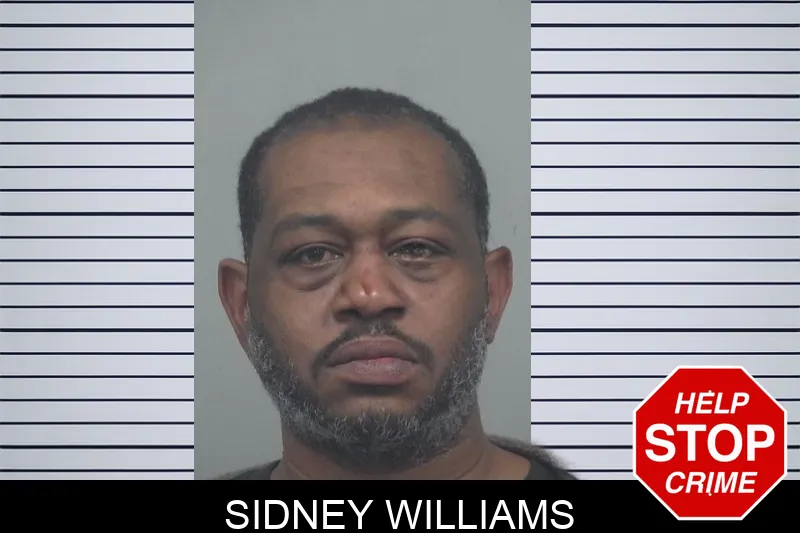 Sidney Williams mugshot
