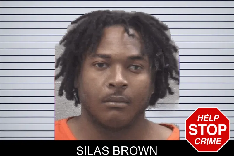 Silas Brown mugshot