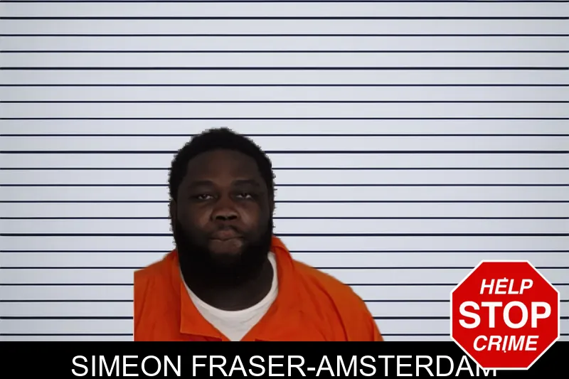Simeon Fraser-Amsterdam mugshot