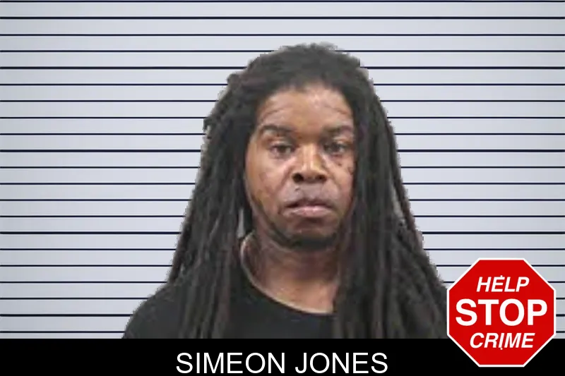 Simeon Jones mugshot