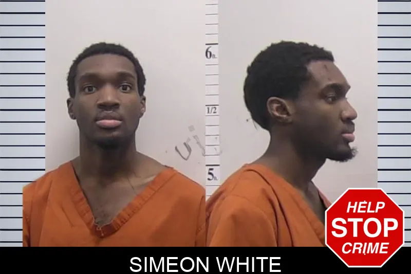 Simeon White mugshot