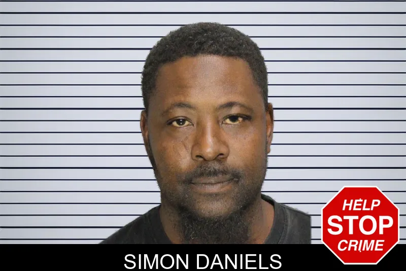 Simon Daniels mugshot
