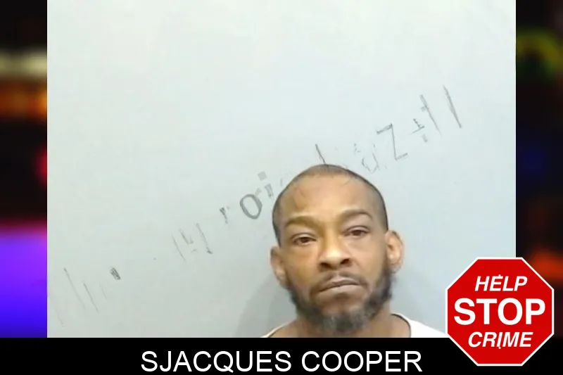 Sjacques Cooper mugshot
