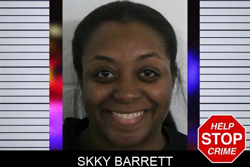 Skky Barrett mugshot