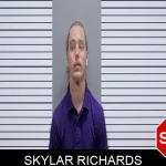 Skylar Richards mugshot