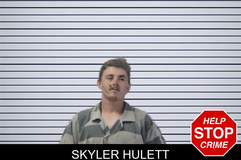 Skyler Hulett mugshot