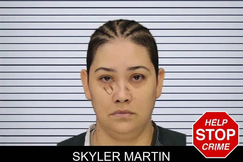 Skyler Martin mugshot