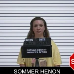 Sommer Henon mugshot – Putnam County , Georgia Sommer Henon mugshot