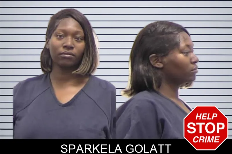 Sparkela Golatt mugshot
