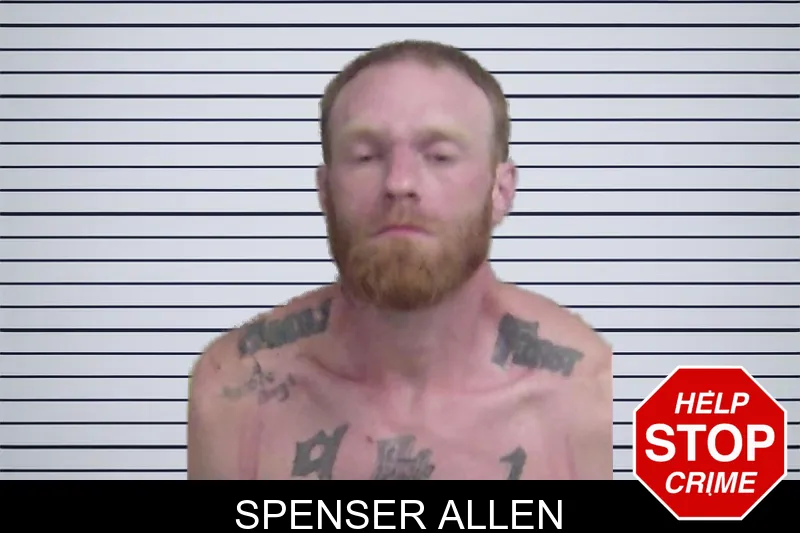 Spenser Allen mugshot