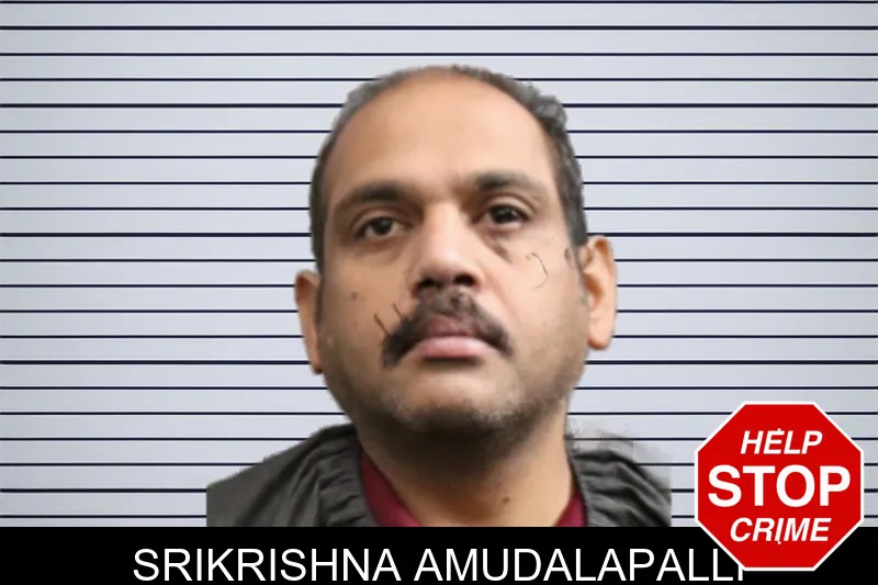 Srikrishna Amudalapalli mugshot