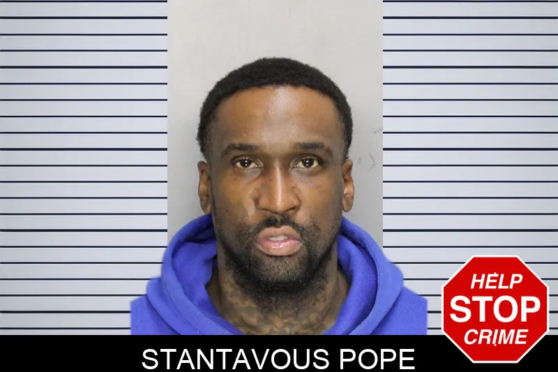 Stantavous Pope mugshot
