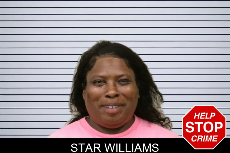Star Williams mugshot