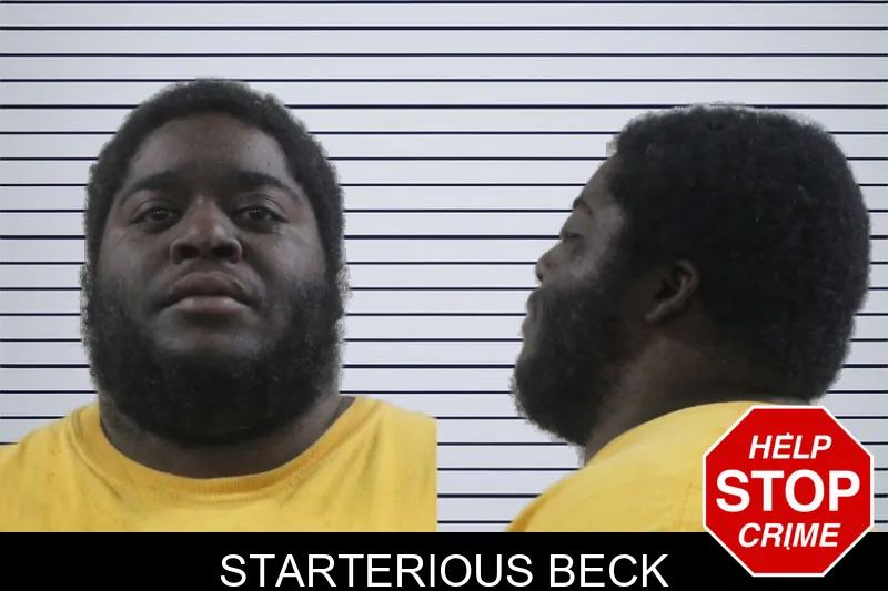 Starterious Beck mugshot