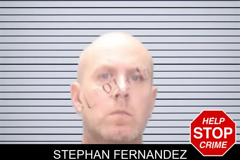 Stephan Fernandez mugshot