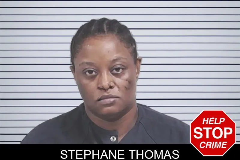 Stephane Thomas mugshot