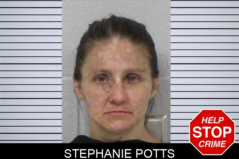 Stephanie Potts mugshot