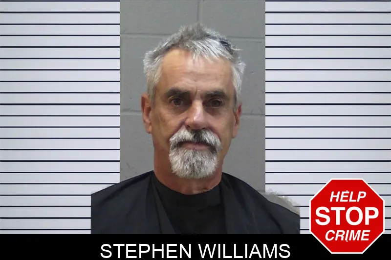 Stephen Williams mugshot