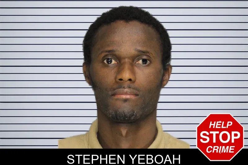 Stephen Yeboah mugshot