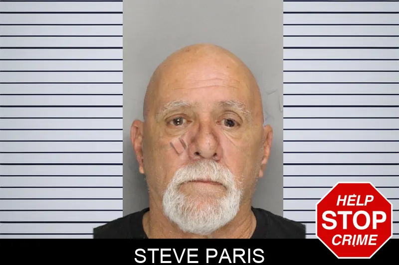 Steve Paris mugshot