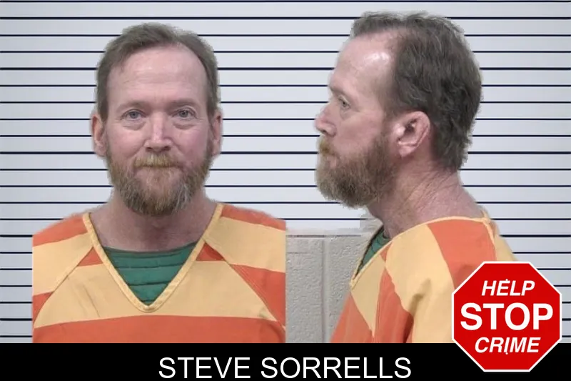 Steve Sorrells mugshot