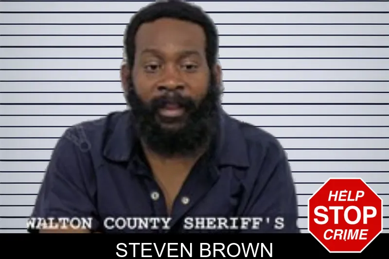 Steven Brown mugshot