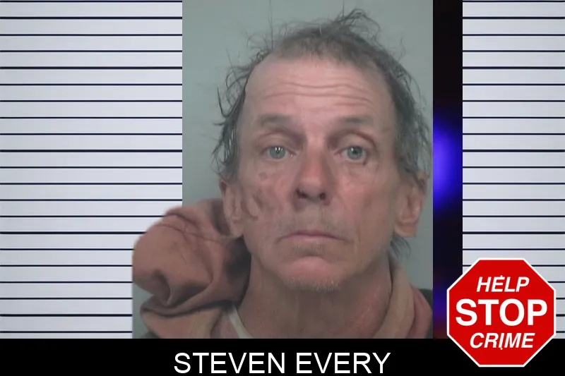 Steven Every mugshot