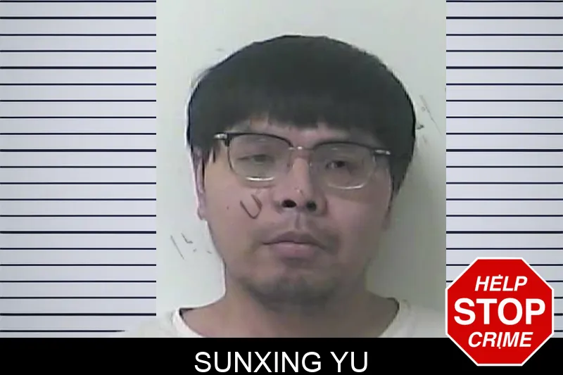 Sunxing Yu mugshot