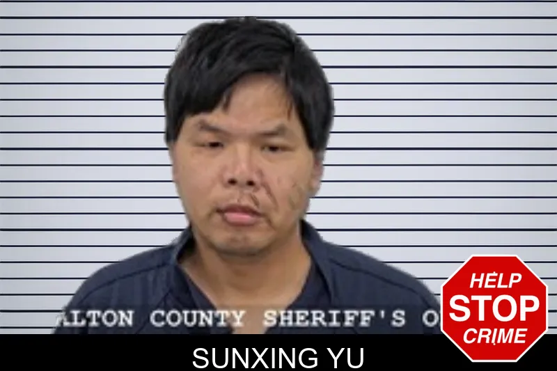 Sunxing Yu mugshot