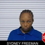 Sydney Freeman mugshot