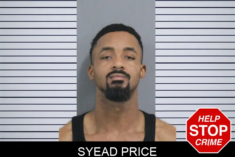 Syead Price mugshot