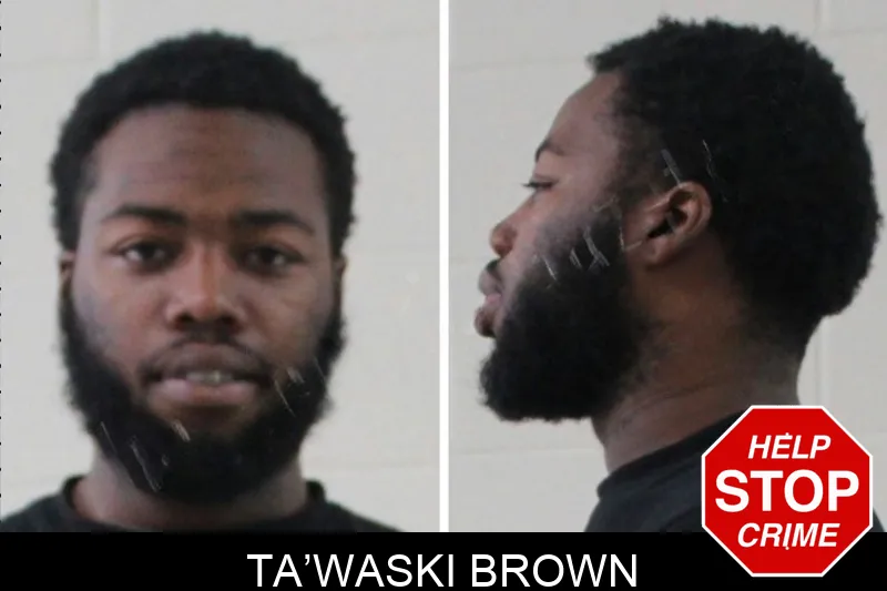 Ta’Waski Brown mugshot – Houston County , Georgia Ta’Waski Brown mugshot