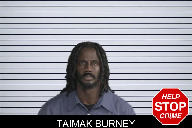 Taimak Burney mugshot