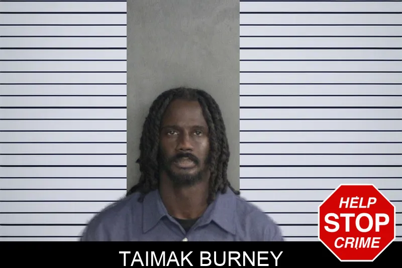 Taimak Burney mugshot
