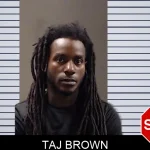 Taj Brown mugshot – DeKalb County , Georgia Taj Brown mugshot