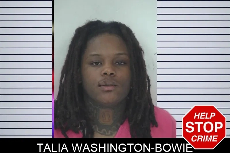 Talia Washington-Bowie mugshot