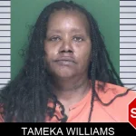 Tameka Williams mugshot – Appling County , Georgia Tameka Williams mugshot