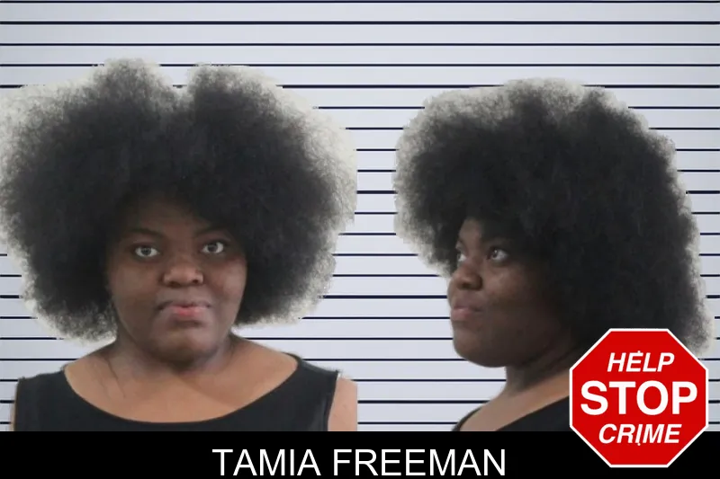 Tamia Freeman mugshot