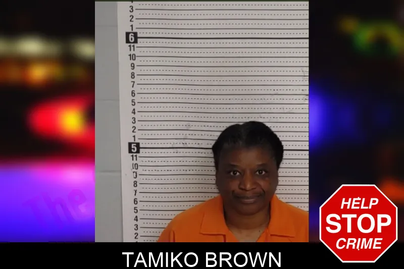 Tamiko Brown mugshot