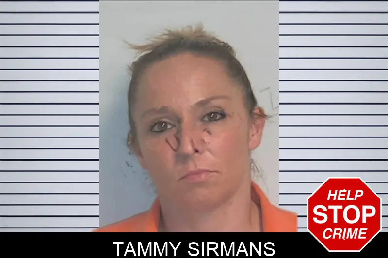 Tammy Sirmans mugshot – Berrien County , Georgia Tammy Sirmans mugshot