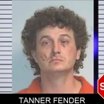 Tanner Fender mugshot