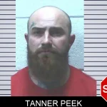 Tanner Peek mugshot