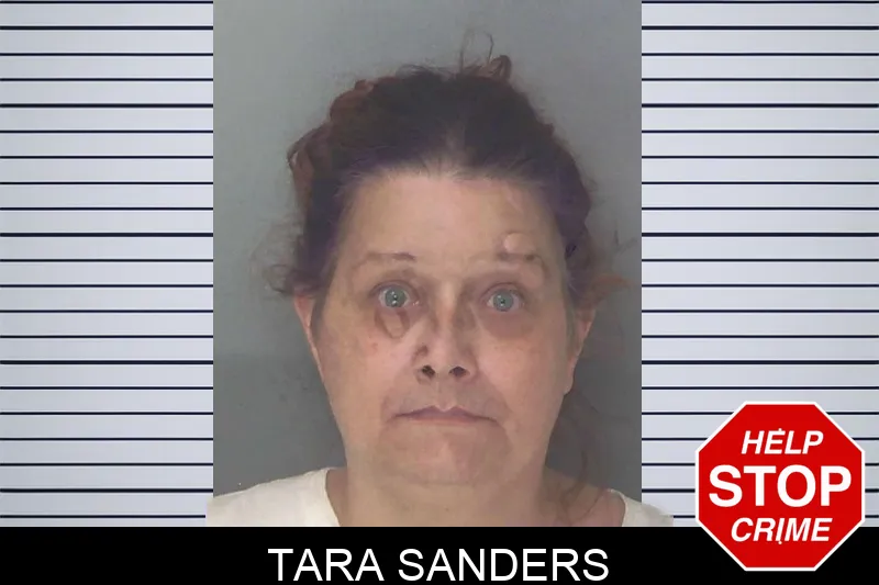 Tara Sanders mugshot