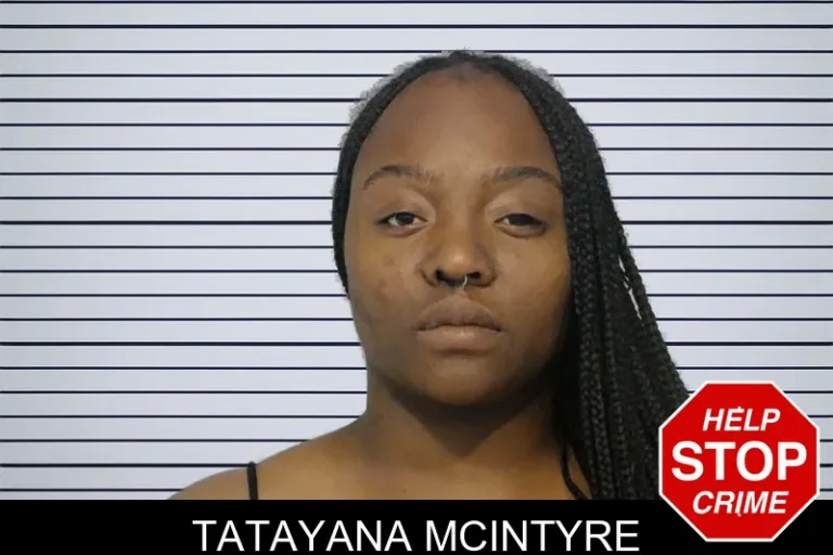 Tatayana McIntyre mugshot – Bibb County , Georgia Tatayana McIntyre