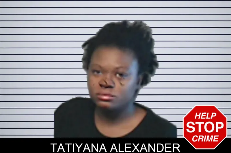 Tatiyana Alexander mugshot – DeKalb County , Georgia Tatiyana Alexander mugshot