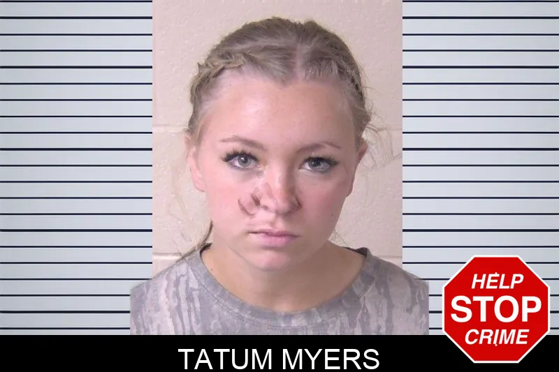 Tatum Myers mugshot