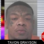Tavon Grayson mugshot