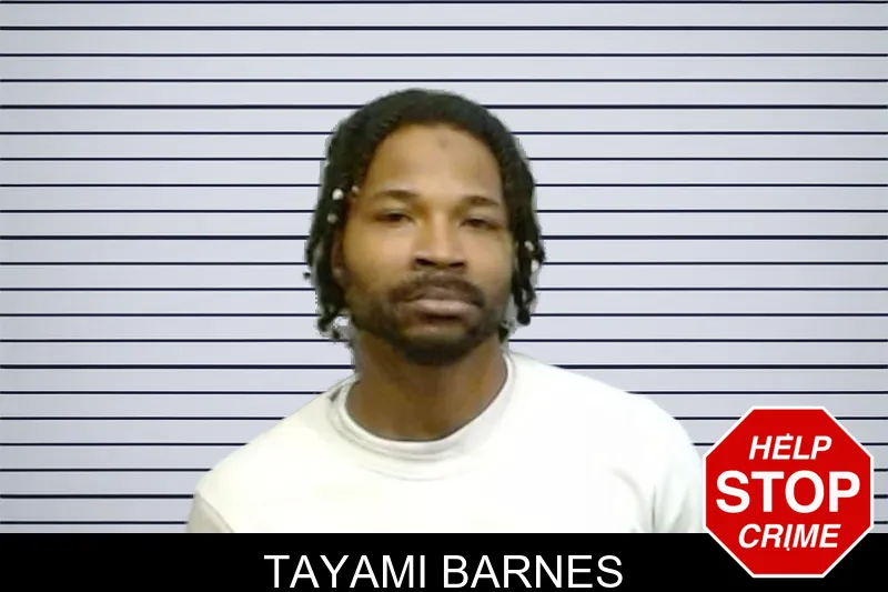 Tayami Barnes mugshot