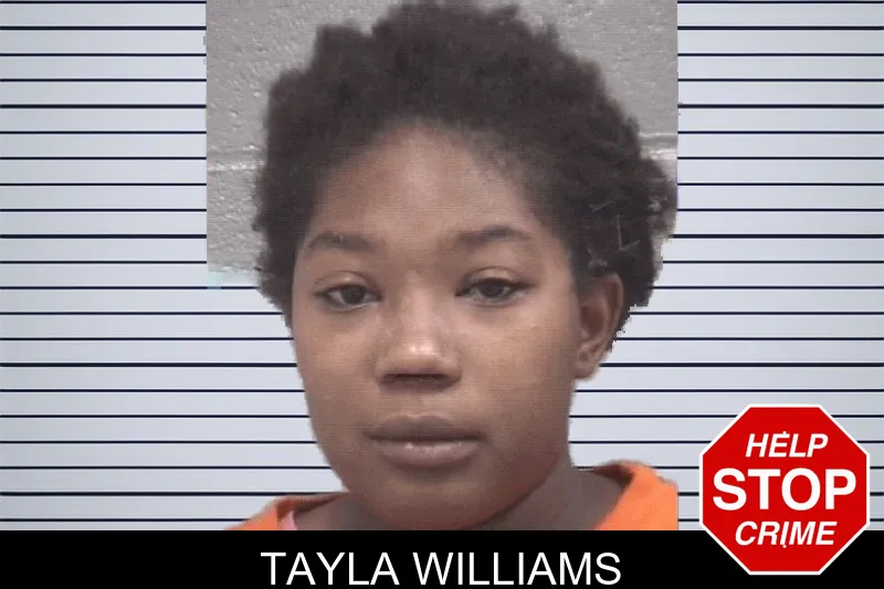 Tayla Williams mugshot