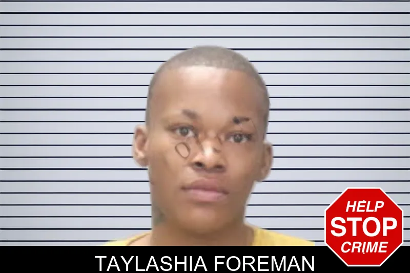 Taylashia Foreman mugshot